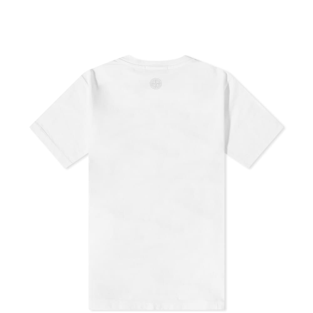 

Футболка Stone Island Junior Grid Graphic Logo Tee, Белый