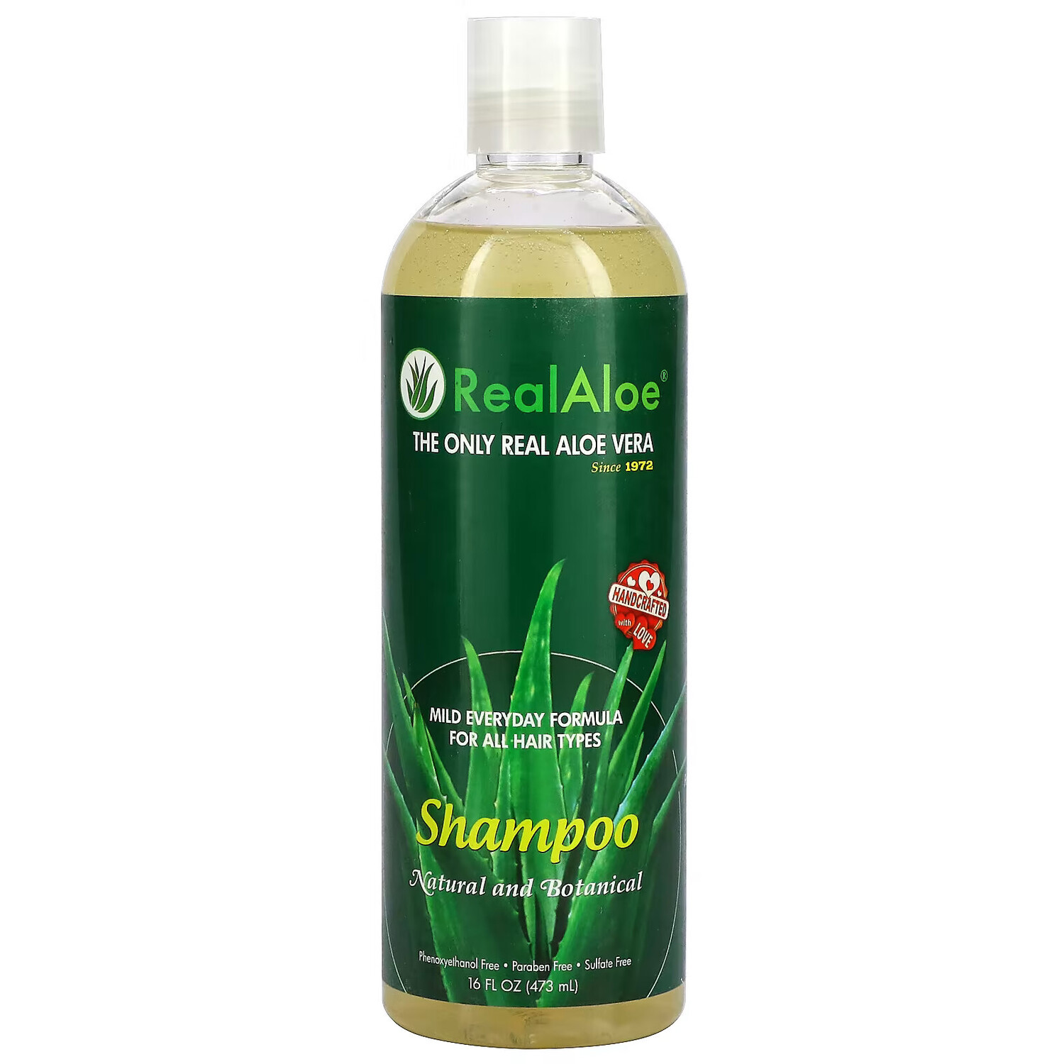 

Real Aloe, шампунь для всех типов волос, 473 мл (16 жидк. унций)