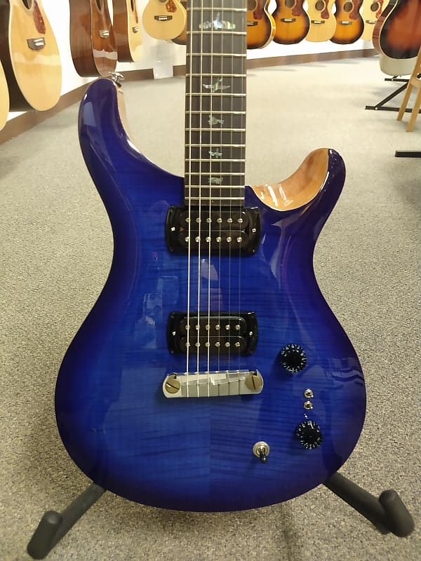 Новая гитара PRS Paul Reed Smith SE Paul's Guitar Faded Blue Burst с чехлом PRS Paul Reed Smith SE Paul's Guitar Faded Blue Burst with PRS Gigbag