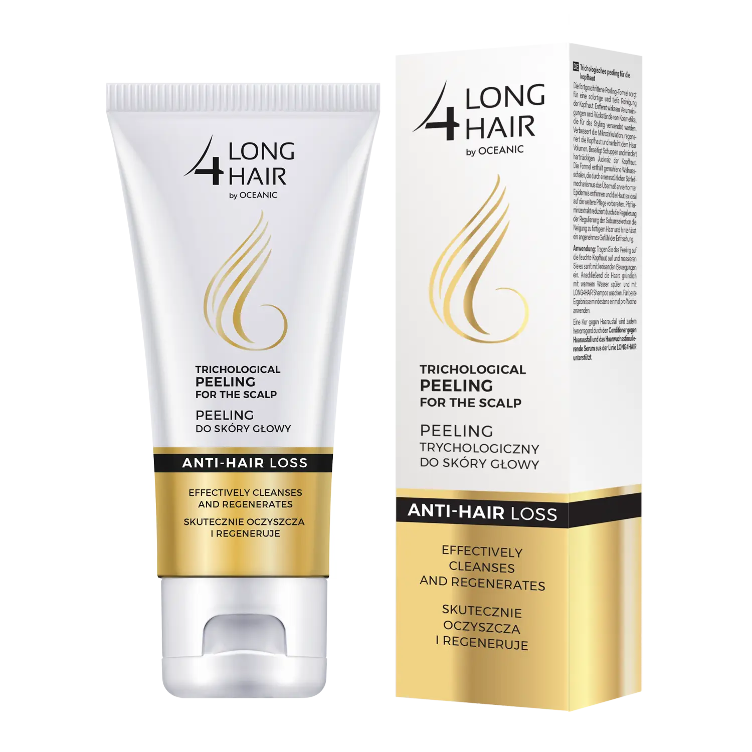 

Long 4 Hair Long Lashes трихологический пилинг для кожи головы, 125 мл