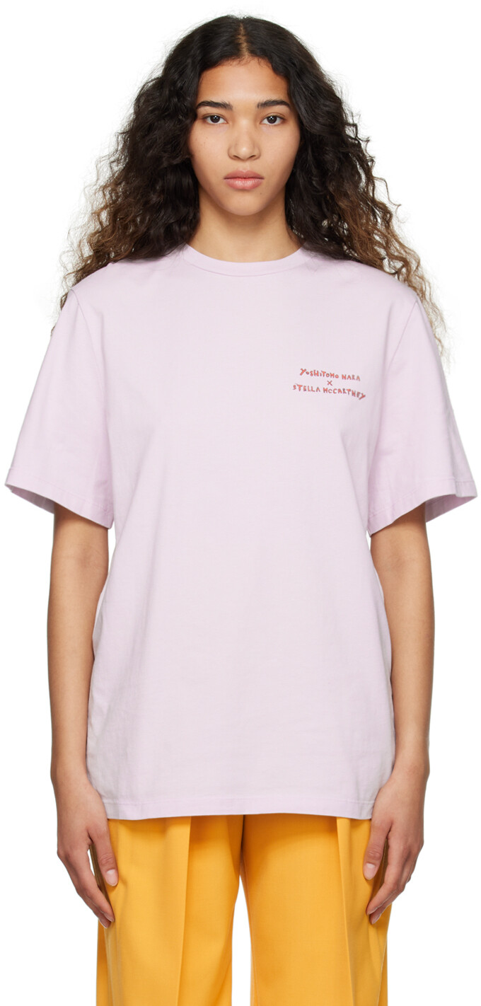 

Фиолетовая футболка Twins II Stella McCartney, Фиолетовый