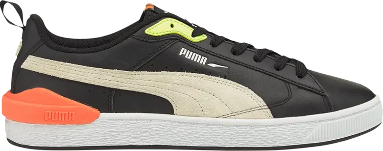 Кроссовки Puma Suede Bloc Black Ivory Glow, черный кроссовки puma pleasures x suede xl black frosted ivory черный