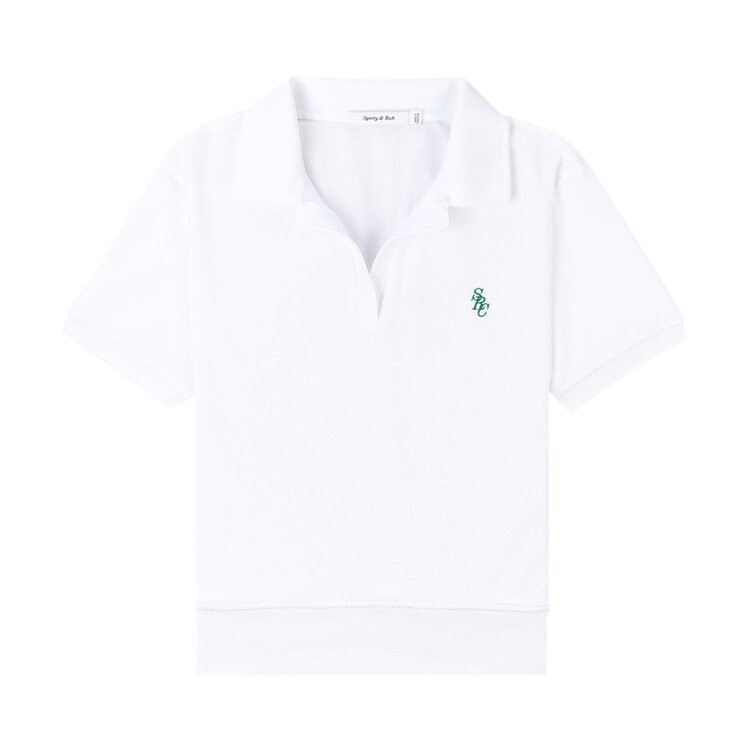 

Поло Sporty & Rich April Polo 'White', белый