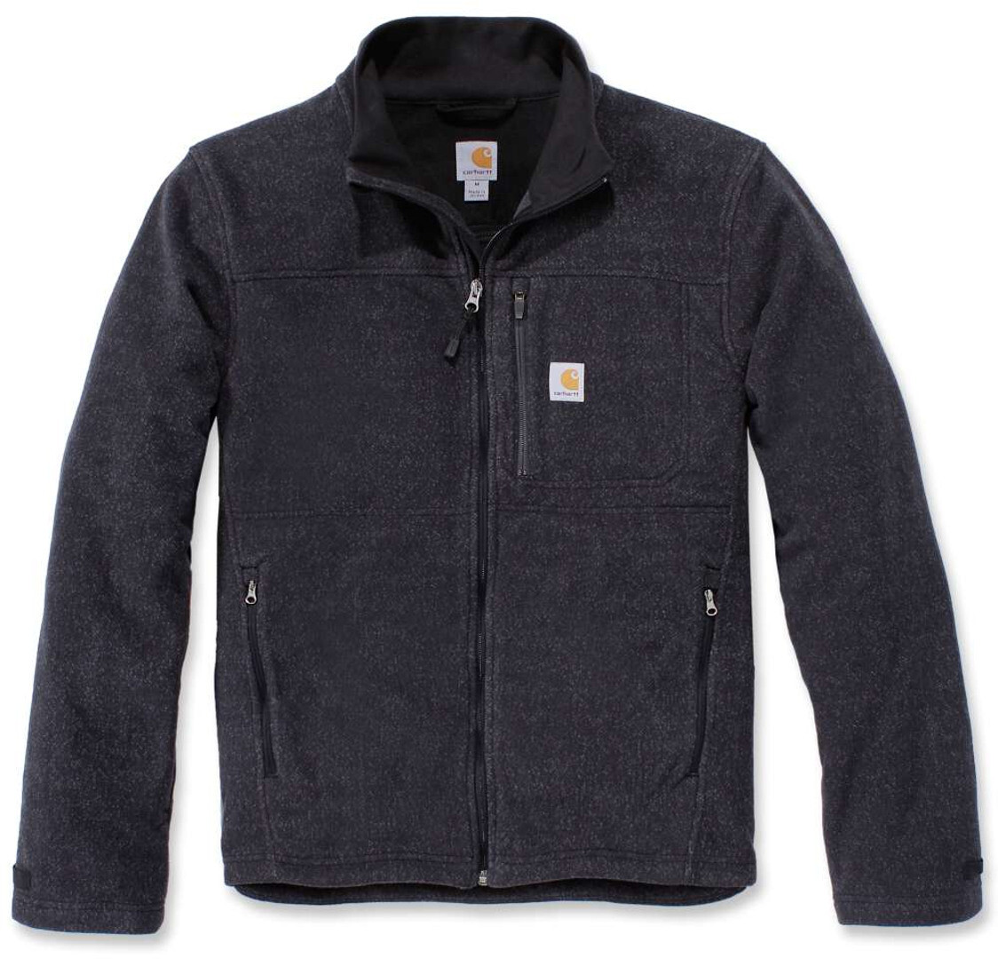 

Carhartt Dalton Full Zip Толстовка, антрацитовый, Черный
