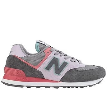 

Кроссовки New Balance 574, серый/черный/красный