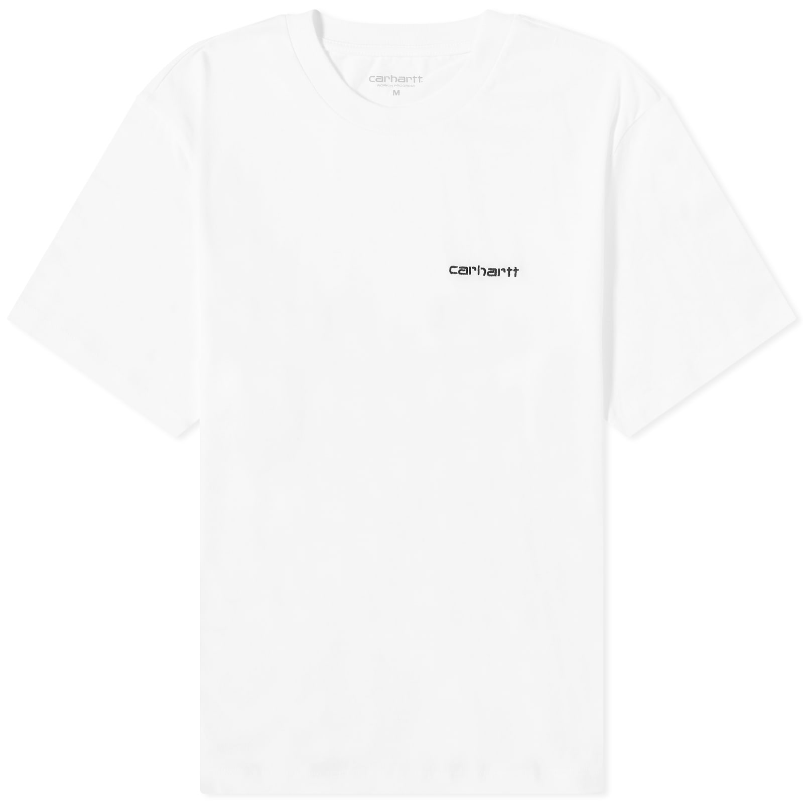 Футболка Carhartt Wip Script Embroidery, белый футболка carhartt wip script embroidery белый