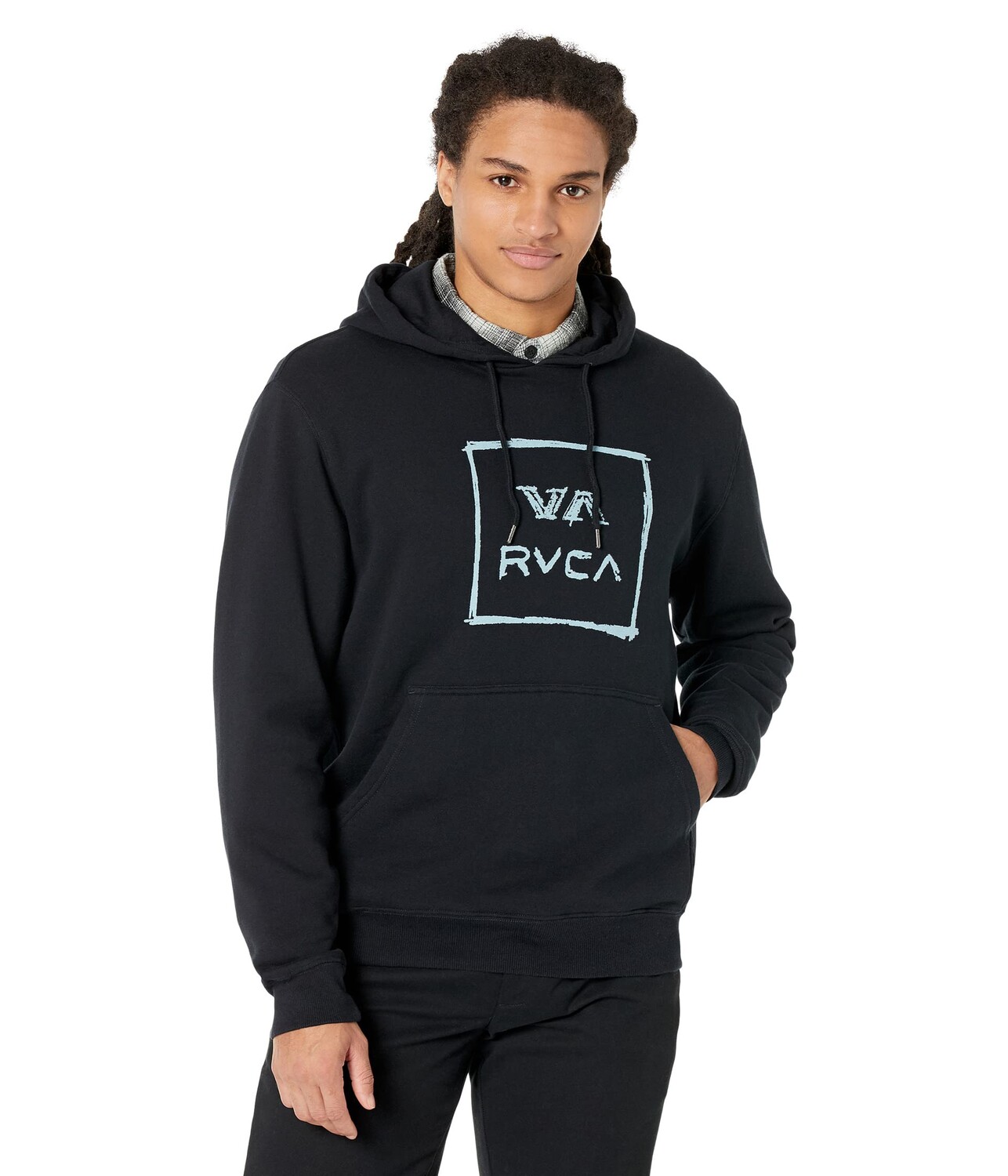 

Худи RVCA, Sketch All The Way Pullover Hoodie, Черный
