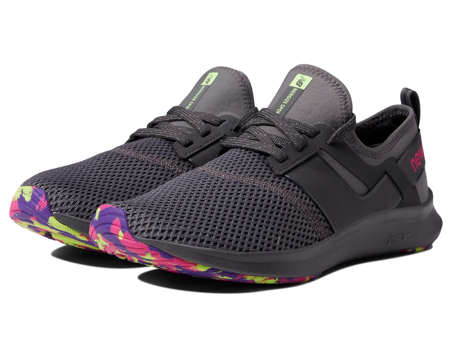 

Кроссовки New Balance Nergize Sport, черный/разноцветный