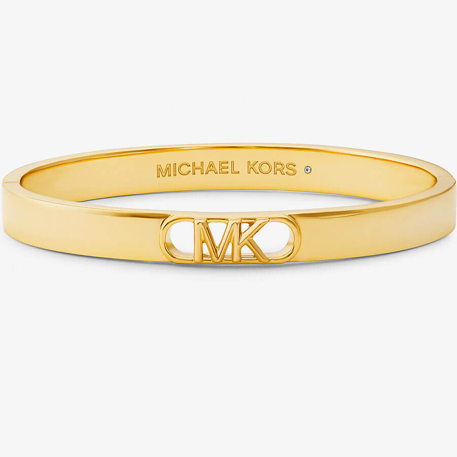 

Браслет Michael Kors Precious Metal-Plated Brass Empire Logo, золотой