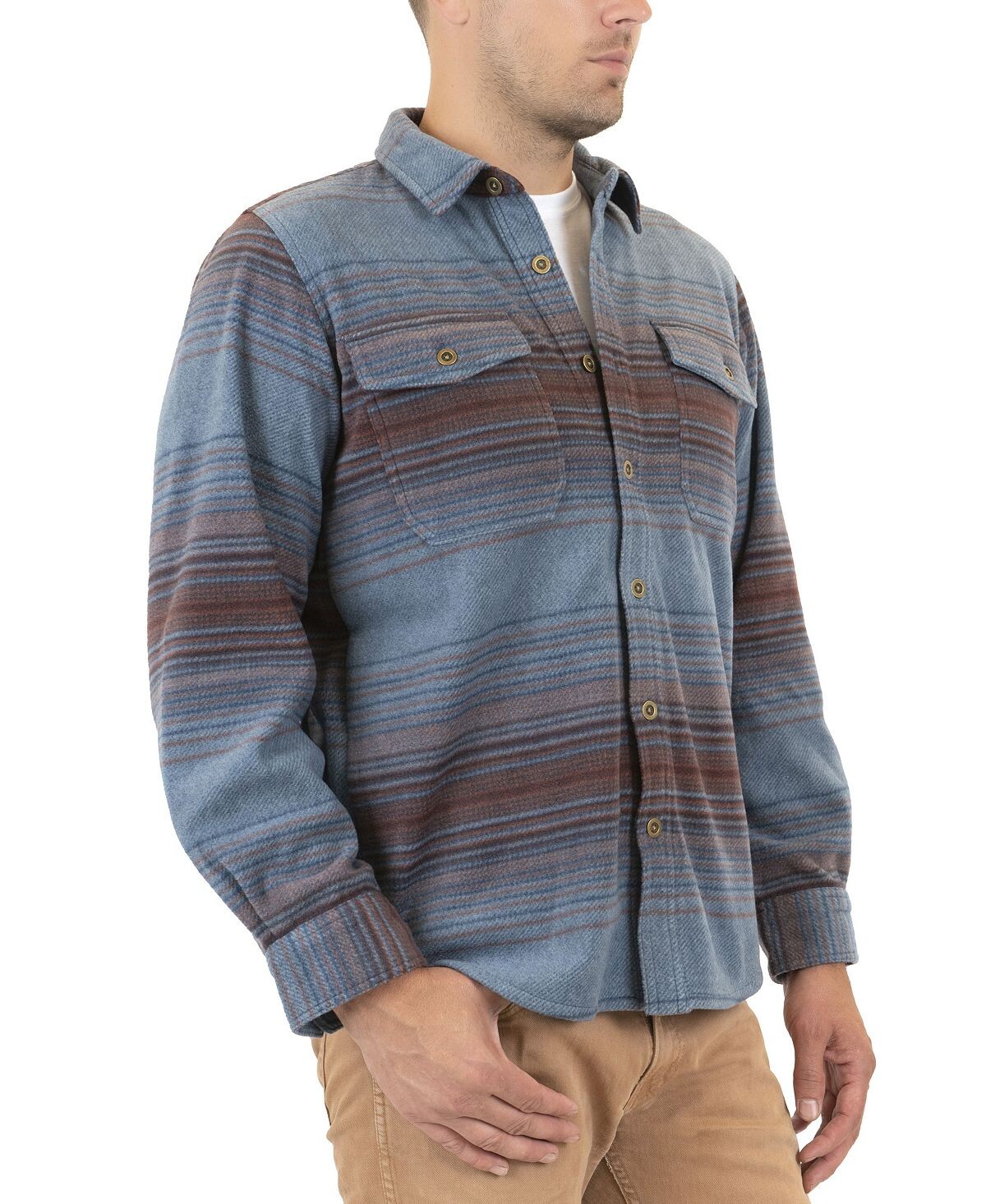 

Мужская рубашка koppie polar fleece Mountain And Isles, мульти