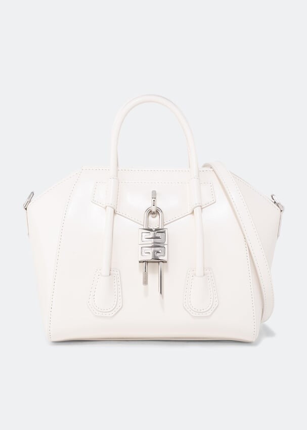 Сумка GIVENCHY Antigona Lock mini bag, белый