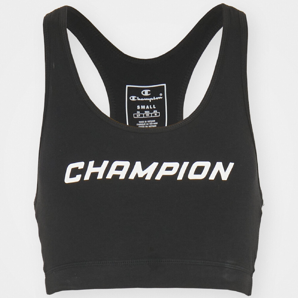 

Топ Champion Athletic Club Light Support, черный/белый