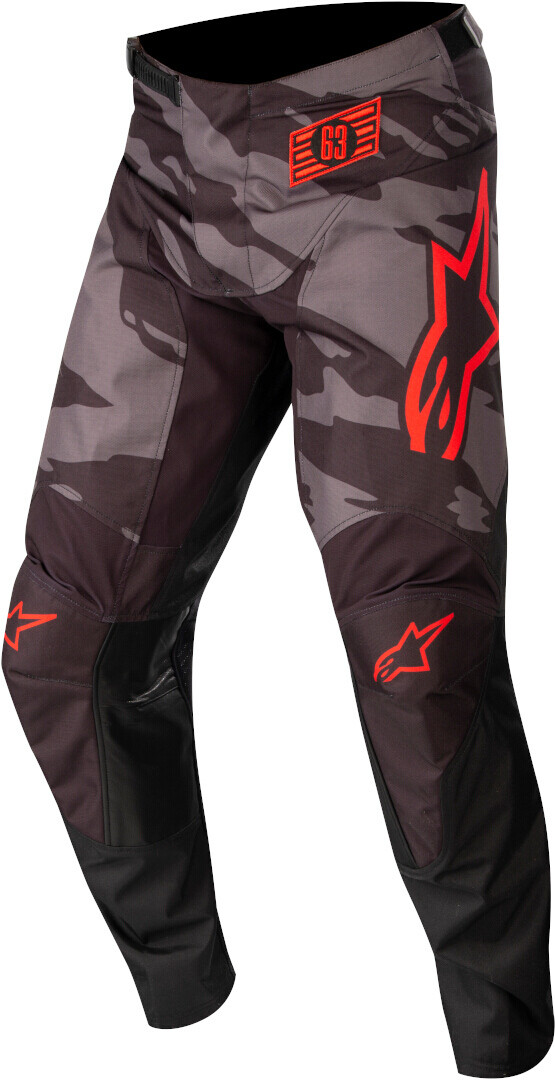 

Штаны для мотокросса Alpinestars Racer Tactical Youth, черный/серый/красный