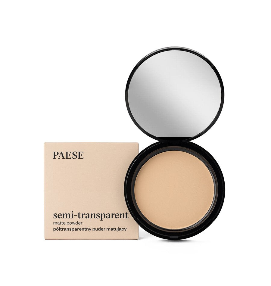 

Paese Полупрозрачная матирующая пудра Semi-Transparent Matte Powder 3A Golden Beige 9г