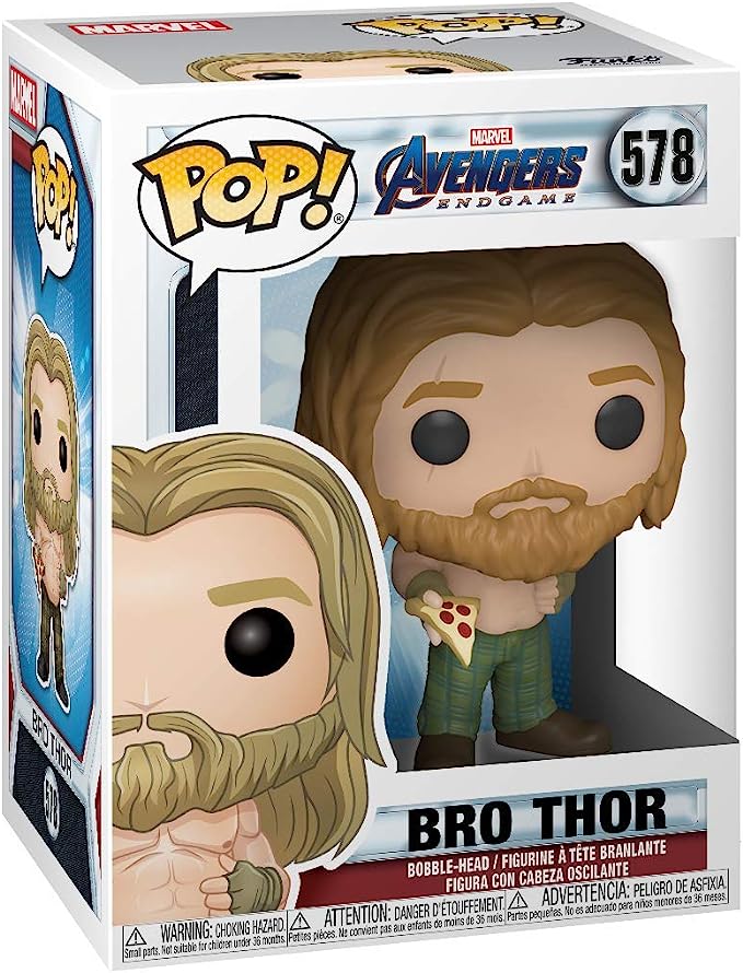 цена Фигурка Funko POP! Marvel: Avengers Endgame - Bro Thor with Pizza