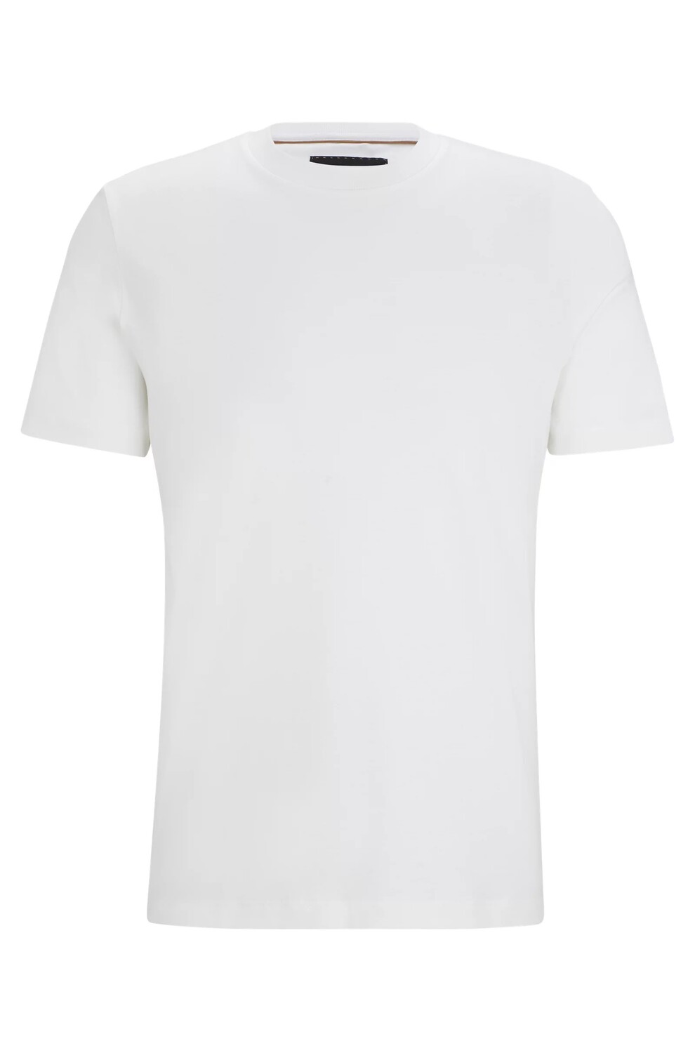 

Футболка Boss Regular-fit Crew-neck In Mercerized Cotton, белый