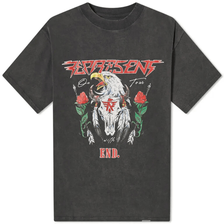 

Футболка Represent Milan world tour, черный