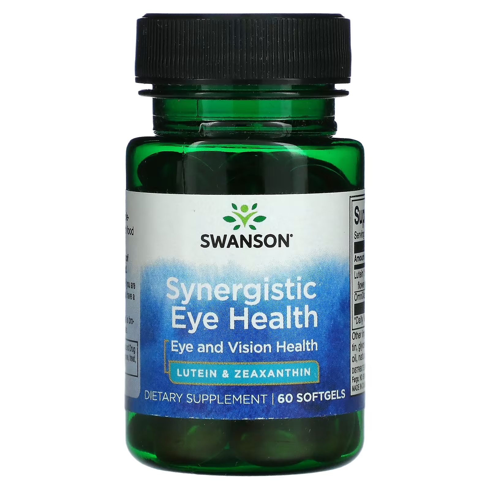 Swanson Synergistic Eye Health Eye and Vision, 60 мягких таблеток - фото