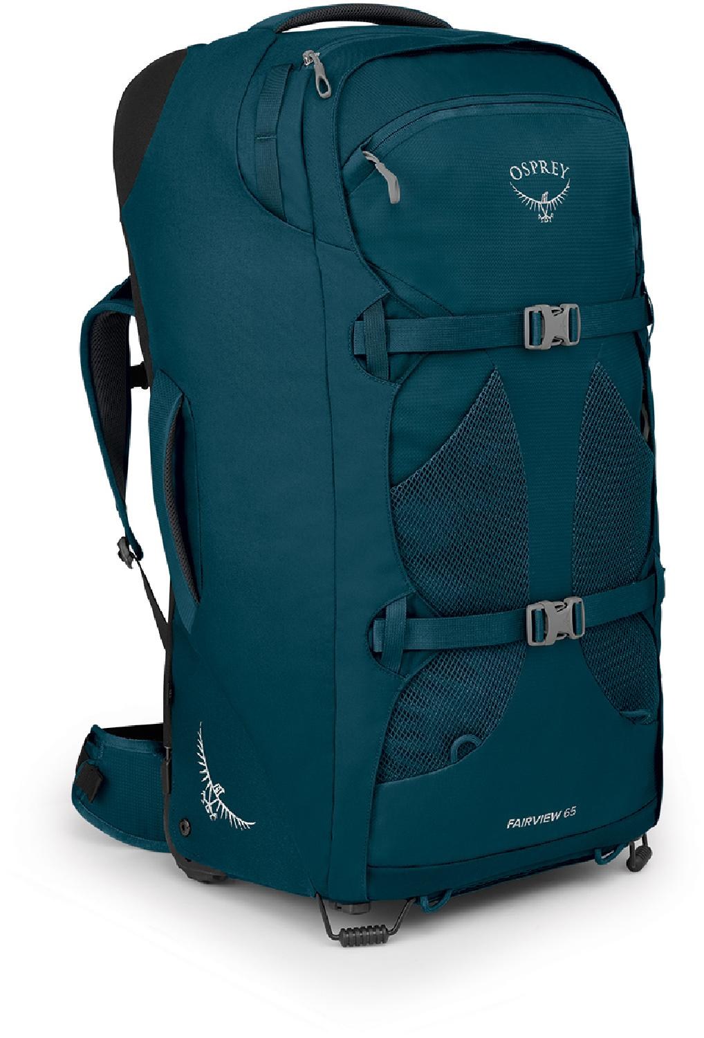 цена Дорожный рюкзак Fairview 65 на колесиках — женский Osprey, синий