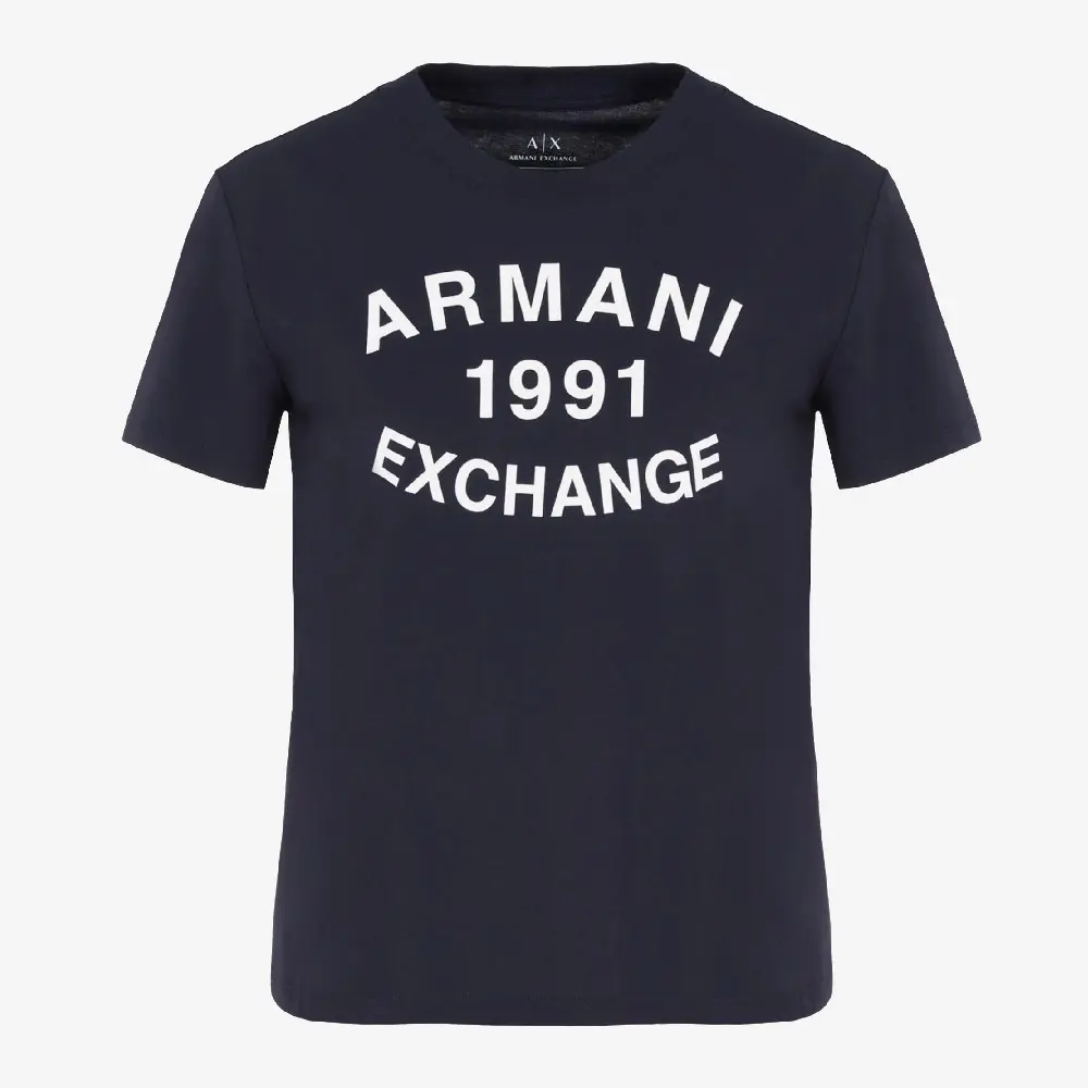 

Футболка Armani Exchange Regular Fit, синий