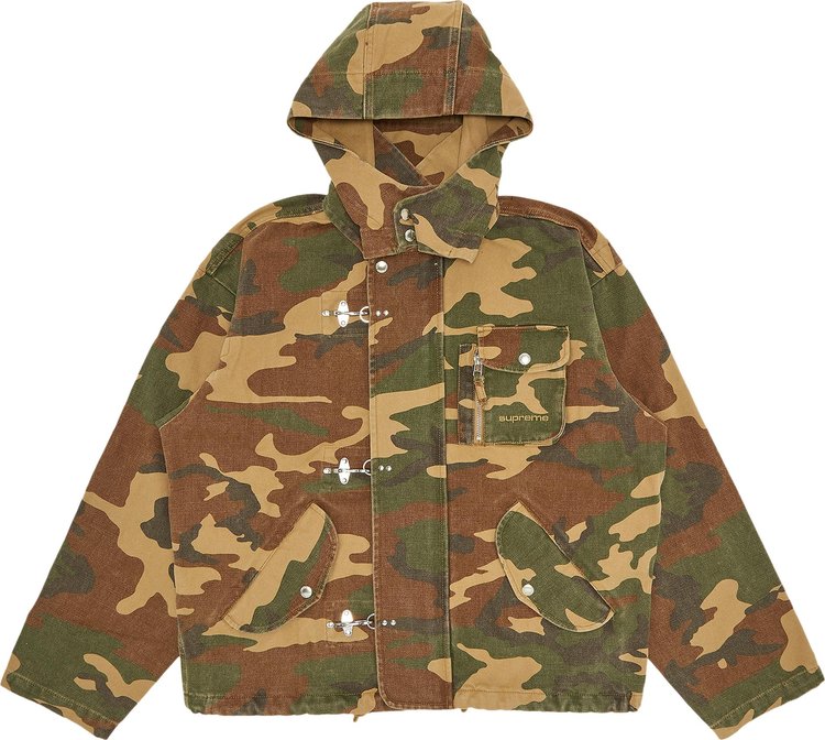 

Куртка Supreme Canvas Clip Jacket 'Tan Camo', загар, Серый, Куртка Supreme Canvas Clip Jacket 'Tan Camo', загар