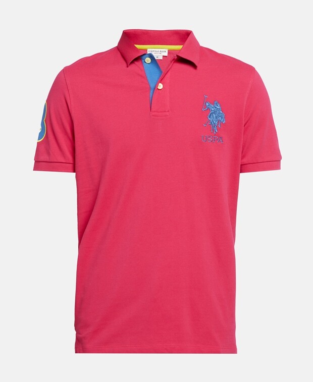 

Рубашка поло U.S. Polo Assn., терракота