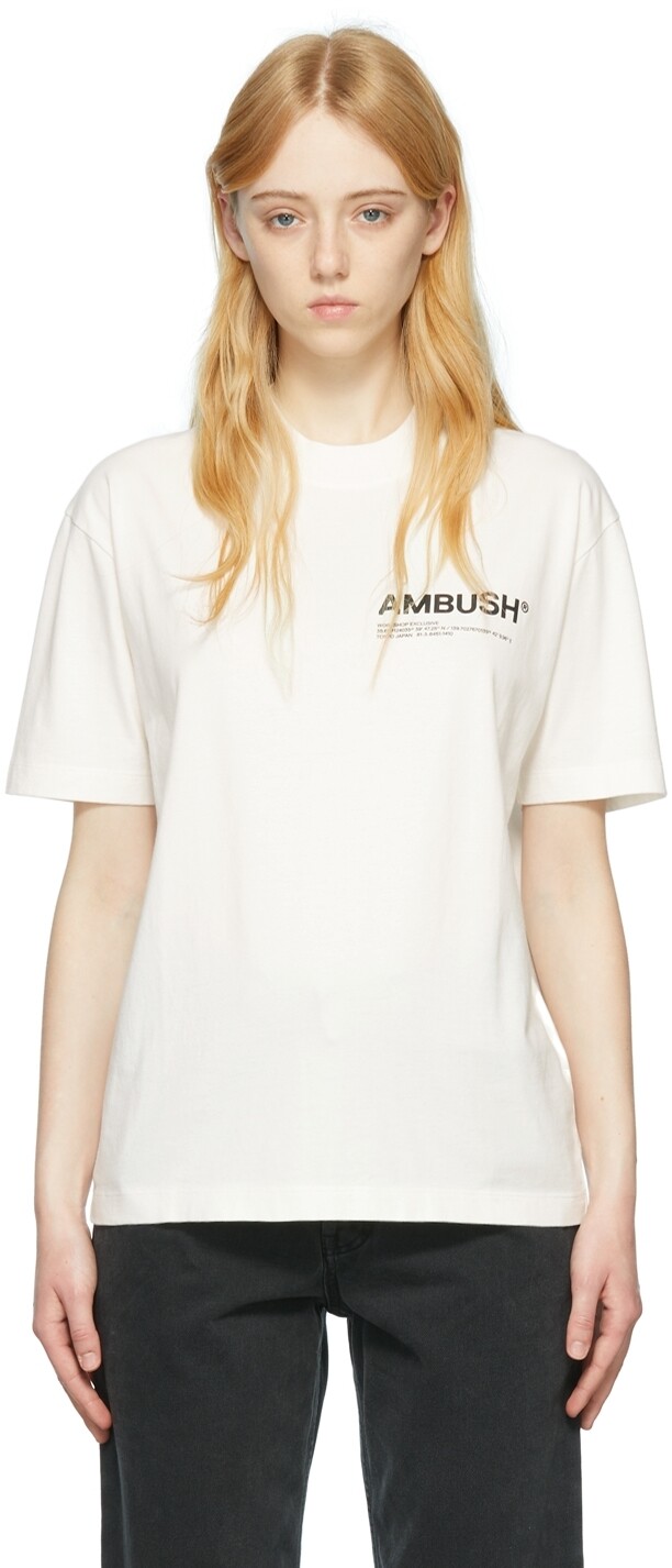 

Футболка Off-White Workshop AMBUSH