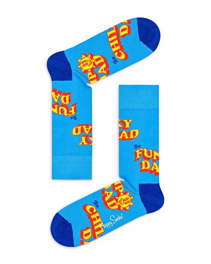 

Носки с круглым вырезом для папы Number One Happy Socks