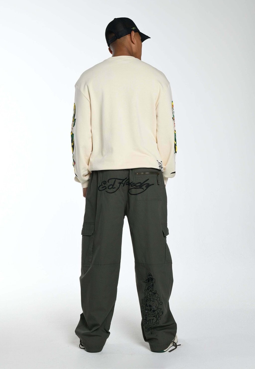 

Брюки-карго TONAL Ed Hardy, зеленый