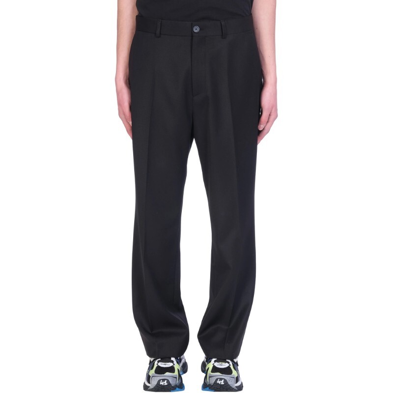

Брюки Balenciaga Wool, черный