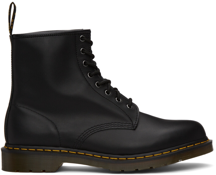 

Черные ботинки наппа 1460 Dr. Martens