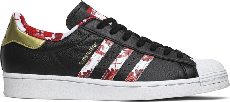 Кроссовки Adidas Superstar 'Chinese New Year', черный - фото