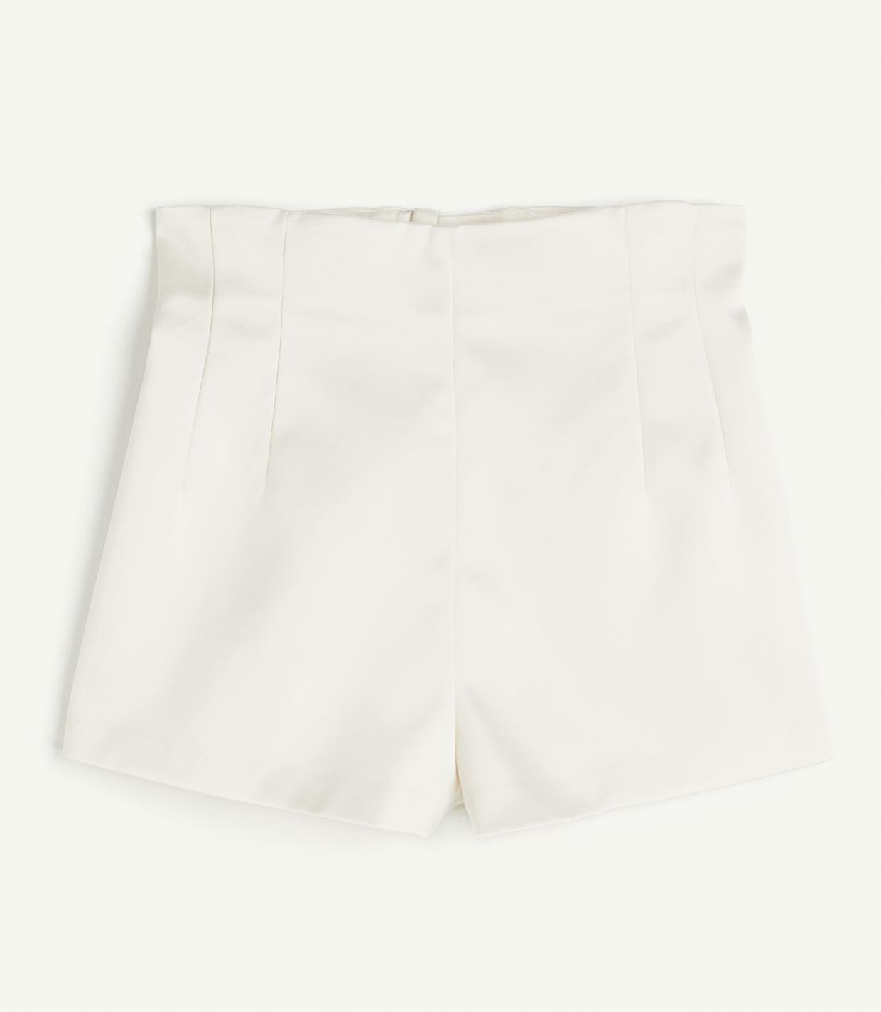 

Шорты H&M Mini In Shiny Twill, белый