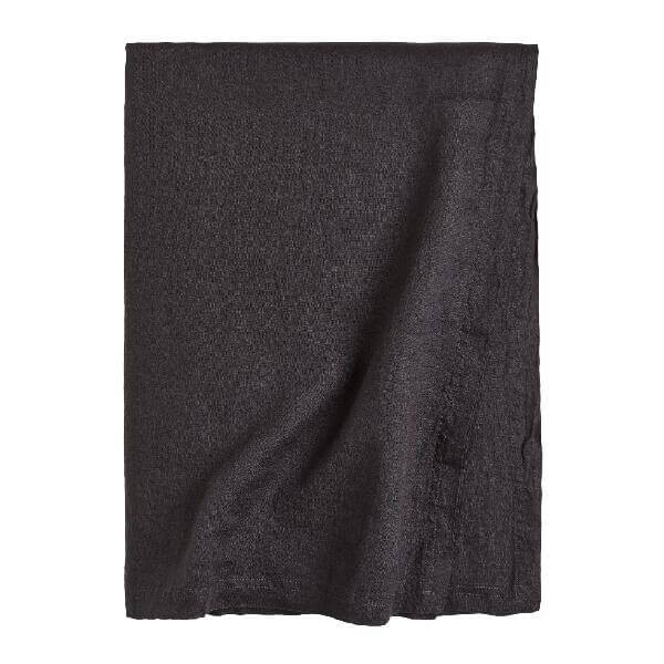 

Скатерть H&M Home Washed Linen, черный
