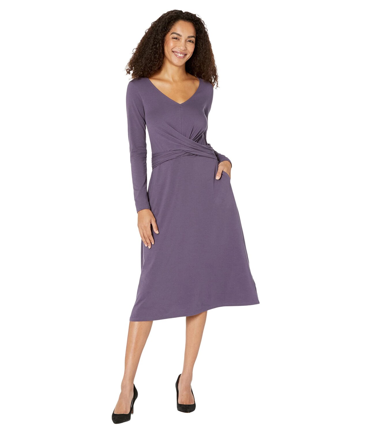 

Платье PACT, Revive Wrap Front Dress