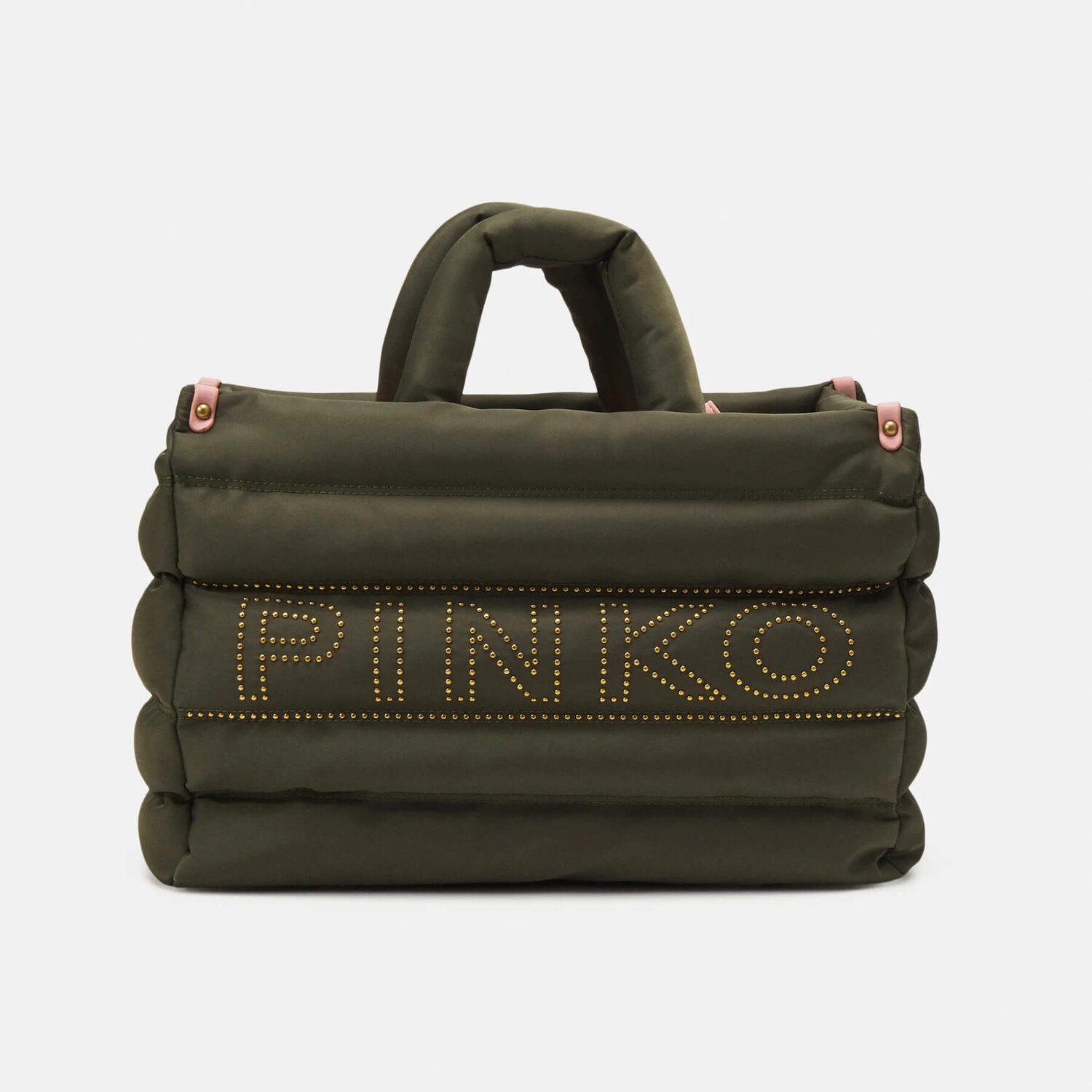 

Сумка Pinko Riciclato Microborchie, темно-зеленый
