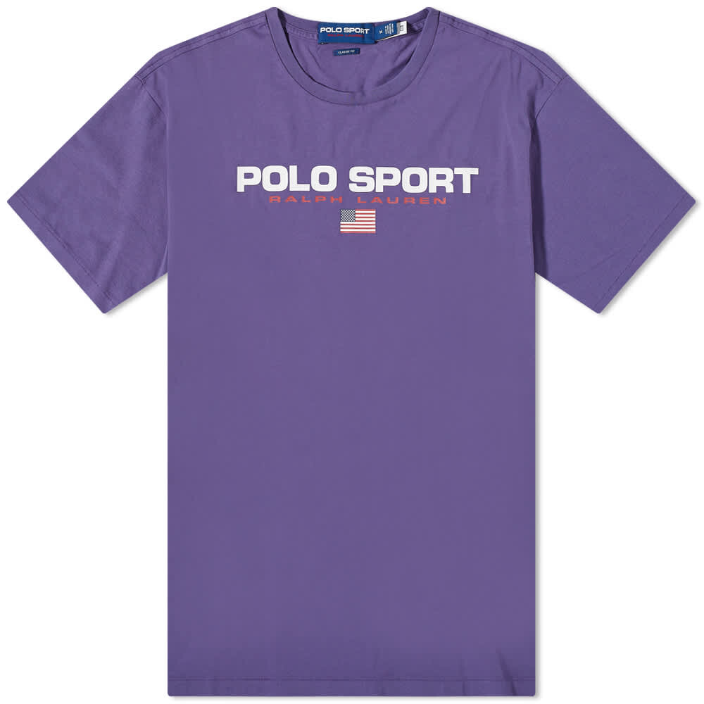 

Футболка Polo Ralph Lauren Sport Washed Tee, Фиолетовый