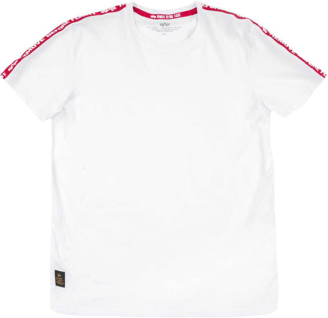 

Футболка Alpha Industries RBF Tape, белая