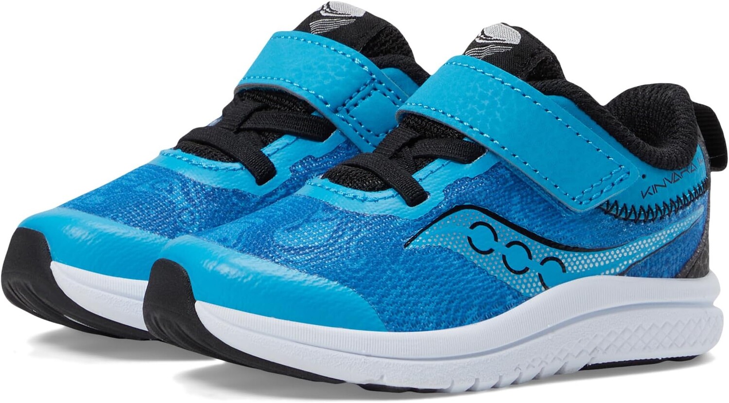 Кроссовки Kinvara 14 A/C Saucony Kids, цвет Vizi/Blue/Echo