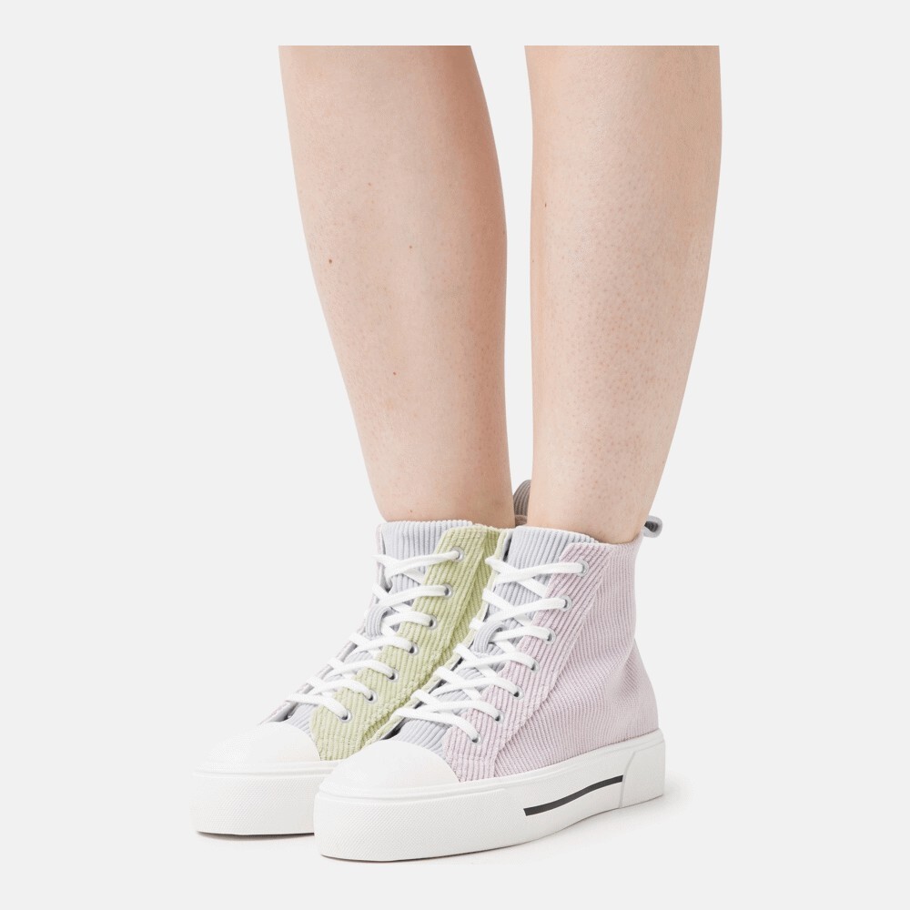 

Кроссовки Even&Odd Zapatillas Altas, lilac/light green/light blue
