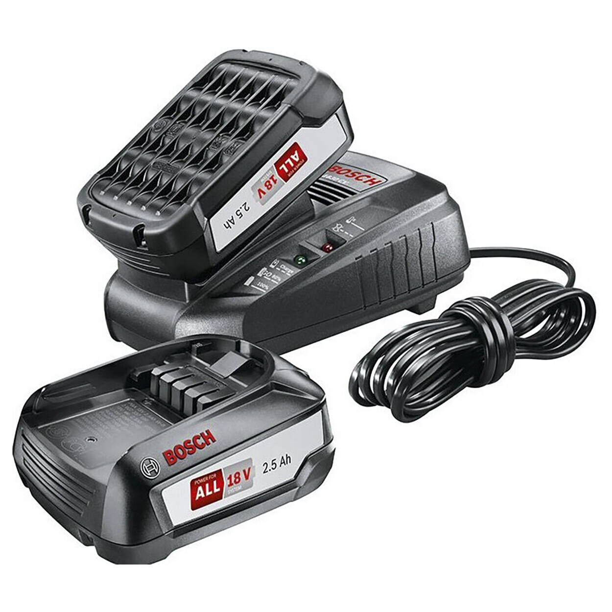 

Аккумулятор BOSCH 1600A011LD 2,5 А/ч 18 В + зарядное устройство