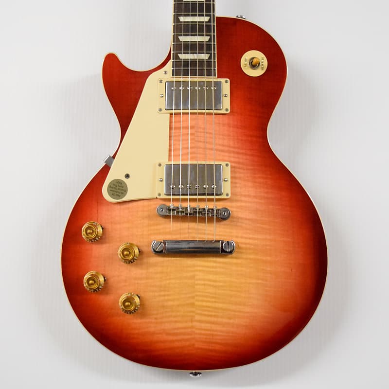 Gibson Left-Handed Standard '50s Left-Handed Electric Guitar 2021 Heritage Cherry Sunburst mruili left
