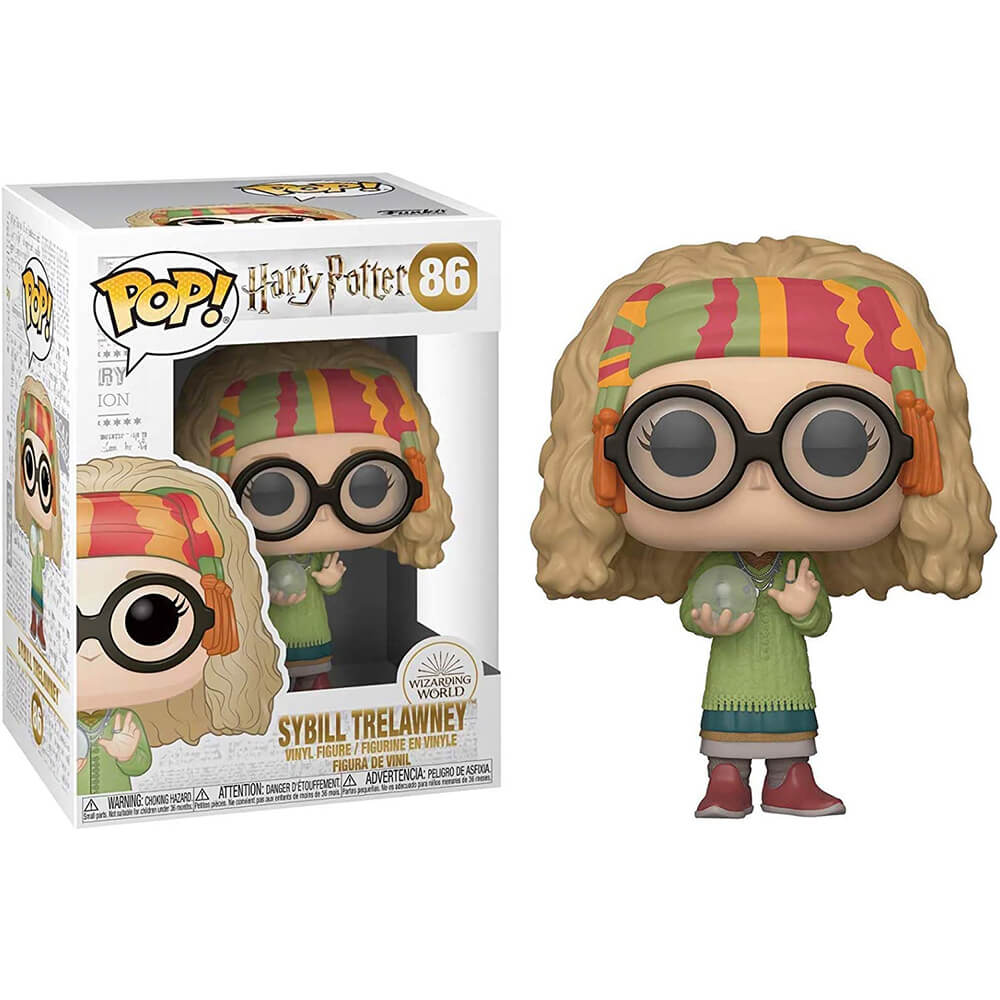 Фигурка Funko Pop! Harry Potter, профессор Сибилла Трелони (с защитным кейсом) фигурка funko pop harry potter hermione granger