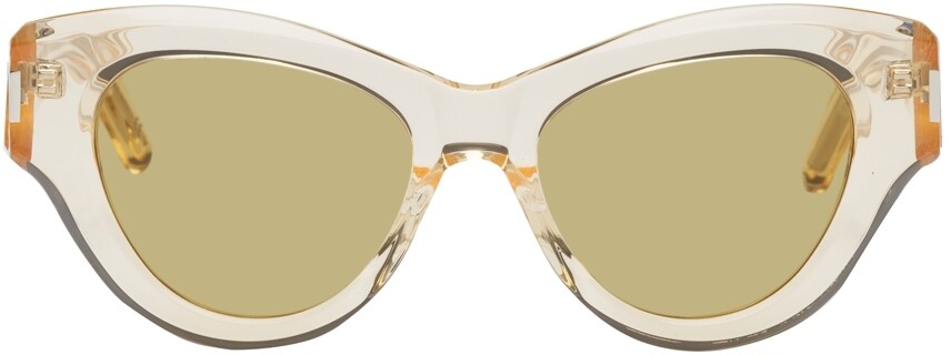 

Желтые солнцезащитные очки SL 506 Saint Laurent