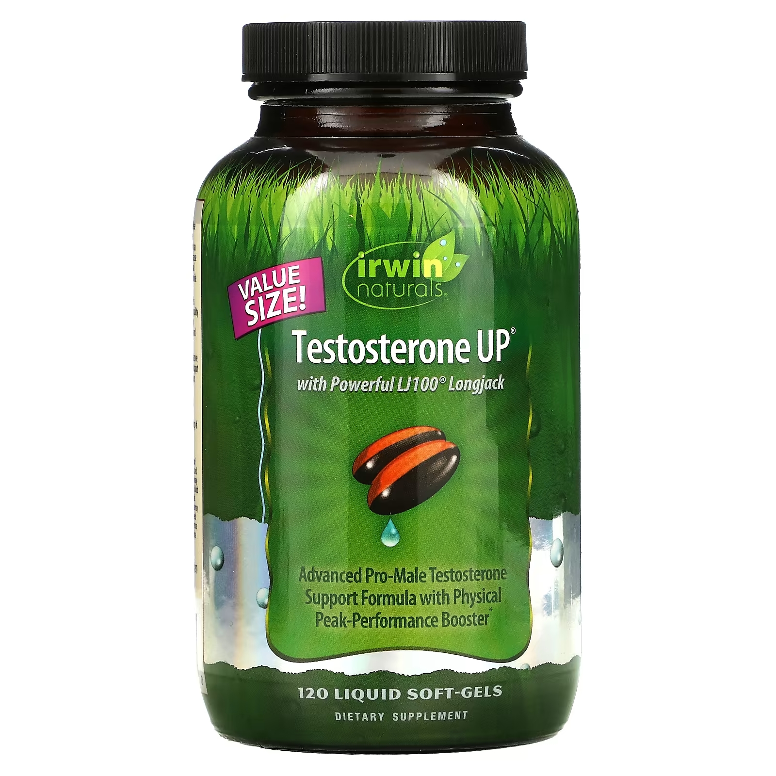 Irwin Naturals Testosterone UP тестостерон, 120 капсул - фото