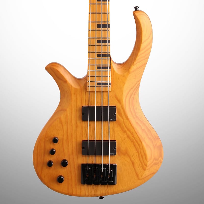 Schecter Session Riot 4 Electric Bass, для левой руки, Aged Natural Satin 2856