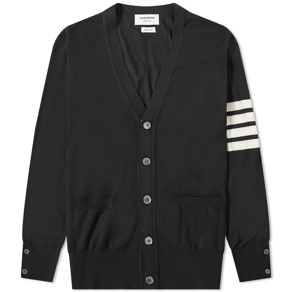 

Джемпер Thom Browne Classic Merino Cardigan, Черный