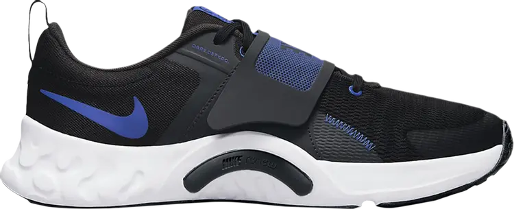 

Кроссовки Nike Renew Retaliation 4 'Black Racer Blue', черный