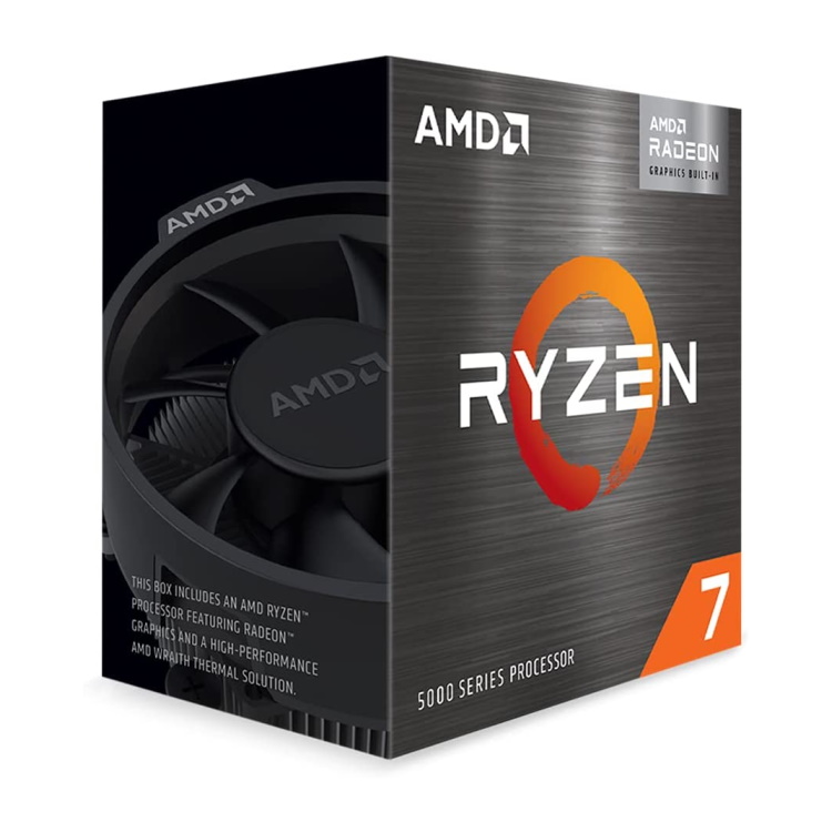 Процессор AMD Ryzen 7 5700G (BOX), AM4 процессор amd ryzen 7 5800x am4 box 100 100000063wof