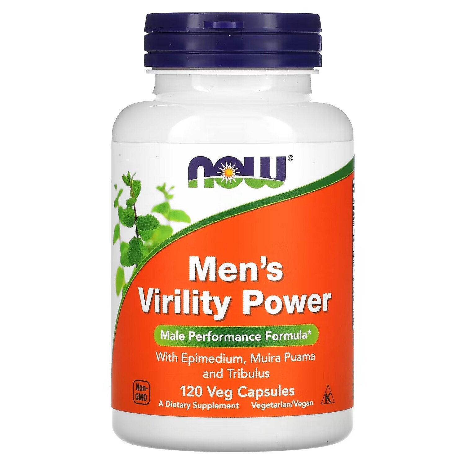 

Пищевая Добавка NOW Foods Men's Virility Power, 120 растительных капсул